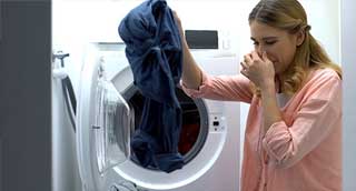Bad odour, mould, or detergent residue