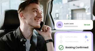 Call for booking