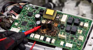 PCB board diagnosis and replacement