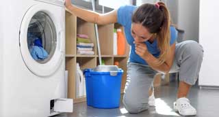 Water leakage from bottom, sides, or hose joints